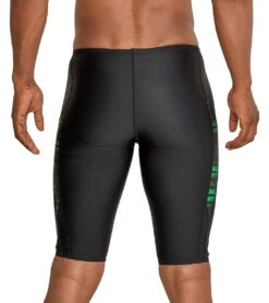 Speedo Men's Sharp Turn Jammer Swimsuit 8 Speedo Men's Sharp Turn Jammer Swimsuit -Optimal Swimming Equipment 7303594639528 brightgreen 3a