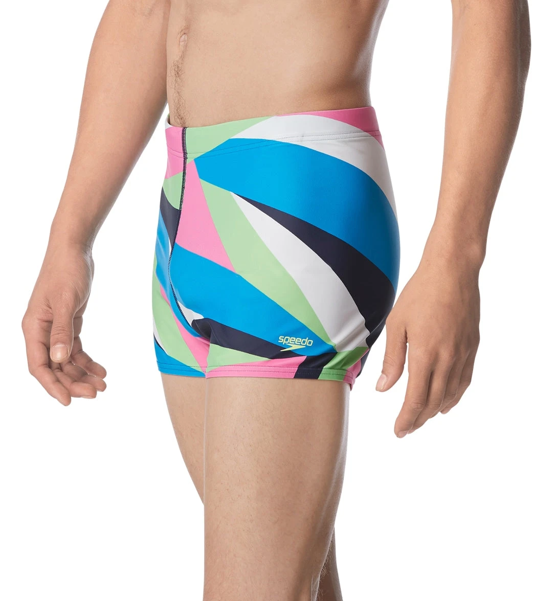 Speedo Men's Printed Square Leg Swimsuit 4 Speedo Men's Printed Square Leg Swimsuit - Image 2