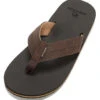 Rip Curl Men's Zen Flip Flop 2 Rip Curl Men's Zen Flip Flop -Optimal Swimming Equipment 7321121915048 brown 1a