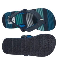 Reef Boys' Ahi Sandal -Optimal Swimming Equipment 7343762571432 deepseastripes 4a