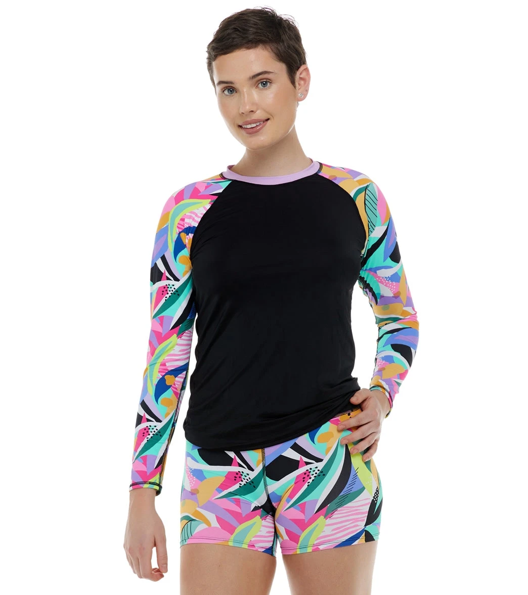 Women's Joyful Parker Long Sleeve UV Rashguard 3 Women's Joyful Parker Long Sleeve UV Rashguard