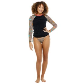 Women's Roar Parker Long Sleeve UV Rashguard -Optimal Swimming Equipment 7351096705192 multi 4a