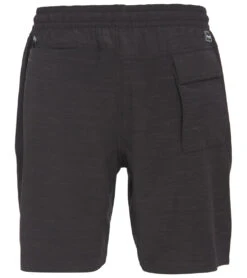 Volcom Men's 19" Wrecpack Hybrid Shorts -Optimal Swimming Equipment 7357244571816 black 3a