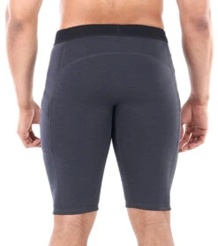 Level Six Men's 0.5mm Jericho Neoprene Shorts -Optimal Swimming Equipment 7363717365928 blackheather 3a