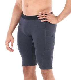 Level Six Men's 0.5mm Jericho Neoprene Shorts -Optimal Swimming Equipment 7363717365928 blackheather 4a