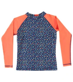 Optimal Swimming Equipment 9 Level Six Girl's Stella Long Sleeve UPF 50+ Rash Guard