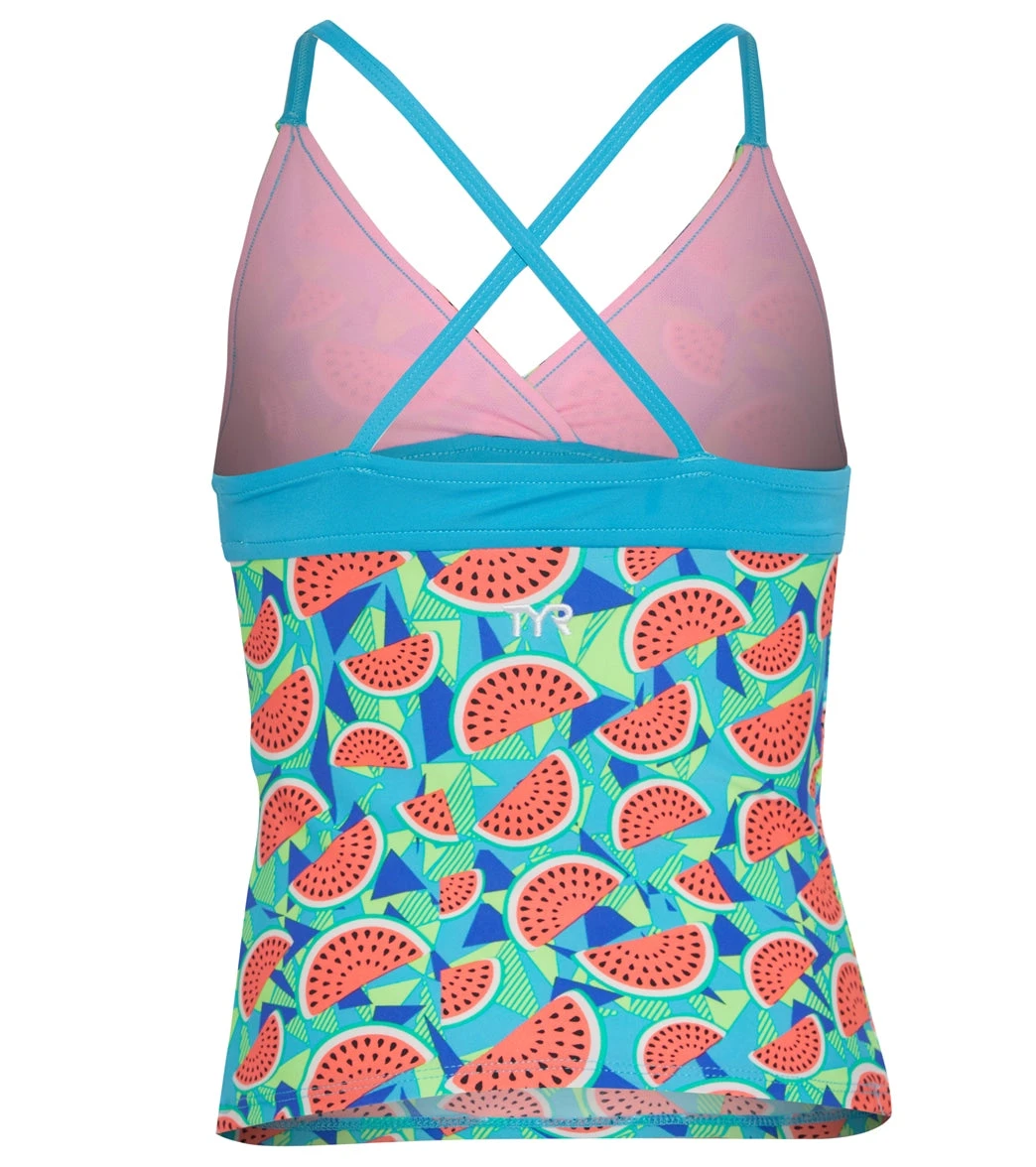 TYR Girls' Tutti Frutti Claire Tankini Top (Little Kid, Big Kid) 4 TYR Girls' Tutti Frutti Claire Tankini Top (Little Kid, Big Kid) - Image 2