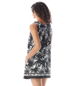 Seaside Palm Colette Drawcord Tank Dress 5 Seaside Palm Colette Drawcord Tank Dress -Optimal Swimming Equipment 7381012381864 black 2a