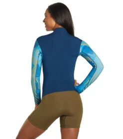 Women's Seaflower Sunset Spring Suit -Optimal Swimming Equipment 7390681596072 seaflower 3a