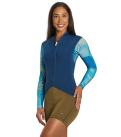 Women's Seaflower Sunset Spring Suit -Optimal Swimming Equipment 7390681596072 seaflower 4a