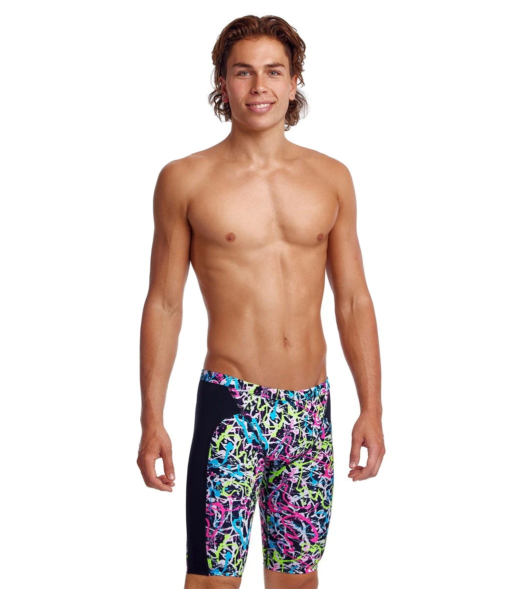 Funky Trunks Men's Messed Up Jammer Swimsuit 4 Funky Trunks Men's Messed Up Jammer Swimsuit - Image 2