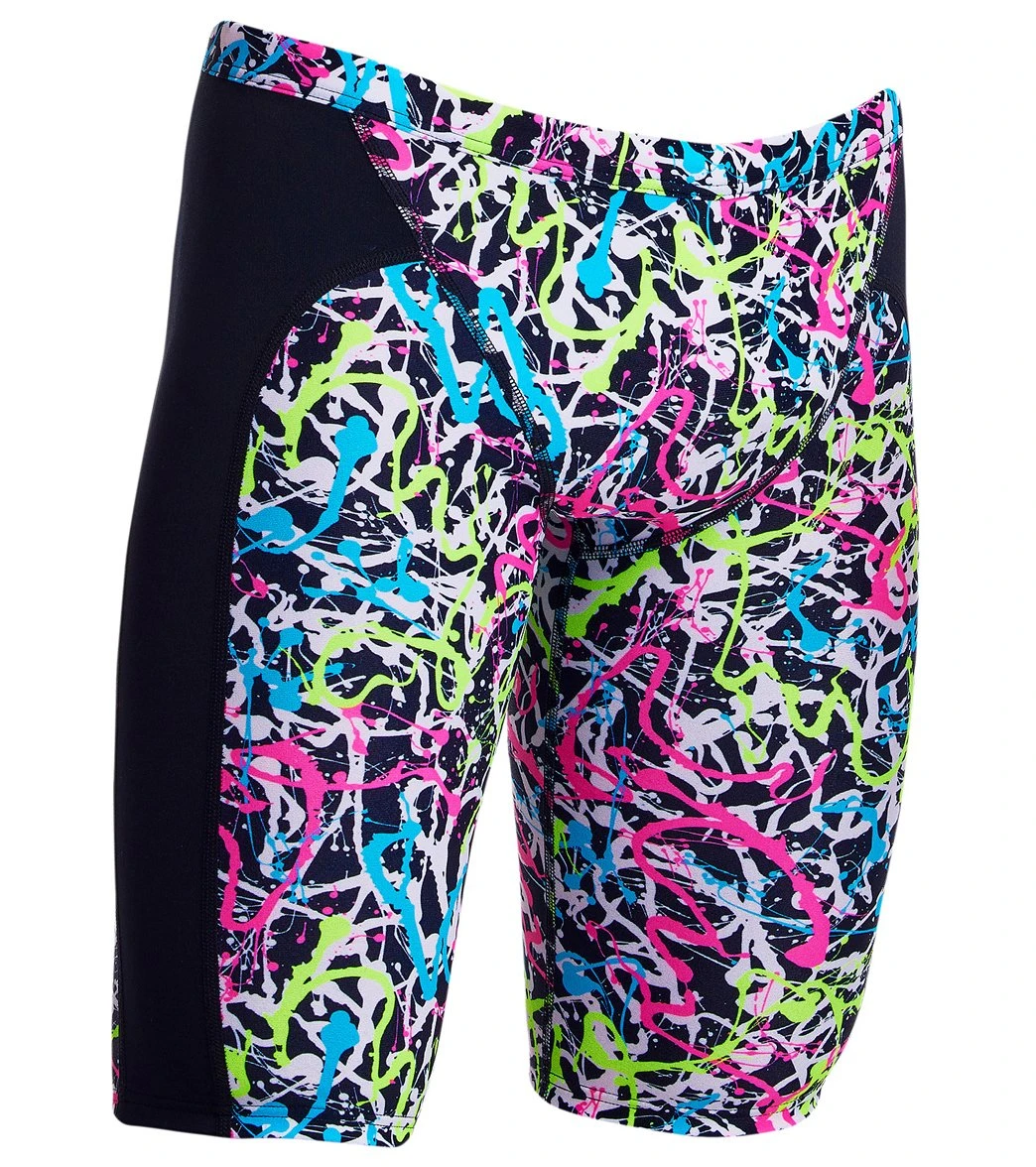 Funky Trunks Men's Messed Up Jammer Swimsuit 8 Funky Trunks Men's Messed Up Jammer Swimsuit - Image 6
