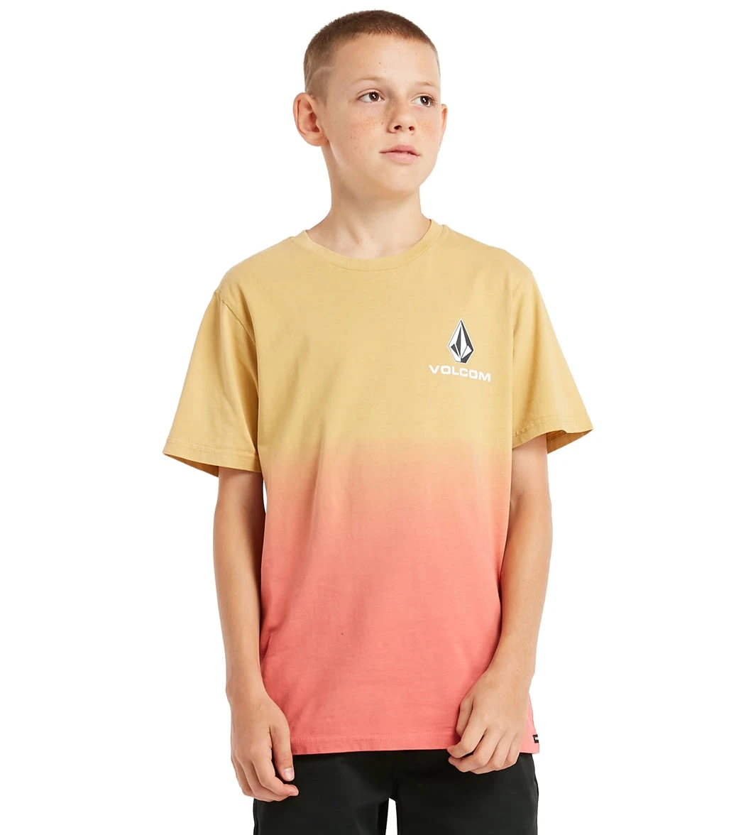 Volcom Boys' Stone Dip Short Sleeve Tee (Big Kid) 3 Volcom Boys' Stone Dip Short Sleeve Tee (Big Kid)