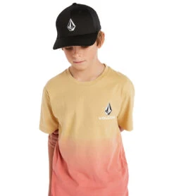 Volcom Boys' Stone Dip Short Sleeve Tee (Big Kid) 11 Volcom Boys' Stone Dip Short Sleeve Tee (Big Kid) -Optimal Swimming Equipment 7397864964264 sunfade 4a