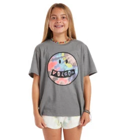 Volcom Girls' Truly Stoked BF Tee (Little Kid, Big Kid)
