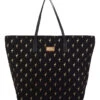 Women's Flamingos Shoulder Tote 2 Women's Flamingos Shoulder Tote -Optimal Swimming Equipment 7400978874536 black 1a