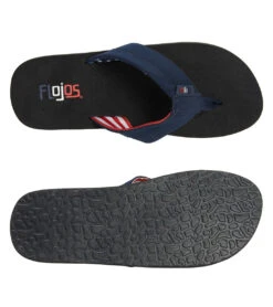 Men's Bandera Flip Flop -Optimal Swimming Equipment 7403115118760 navyblackusa 4a