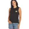 HURLEY Women's Postcard Washed Muscle Tank