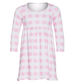 Girls' Buffalo Check Pink Lumi UPF 50+ Dress (Baby, Toddler, Little Kid)