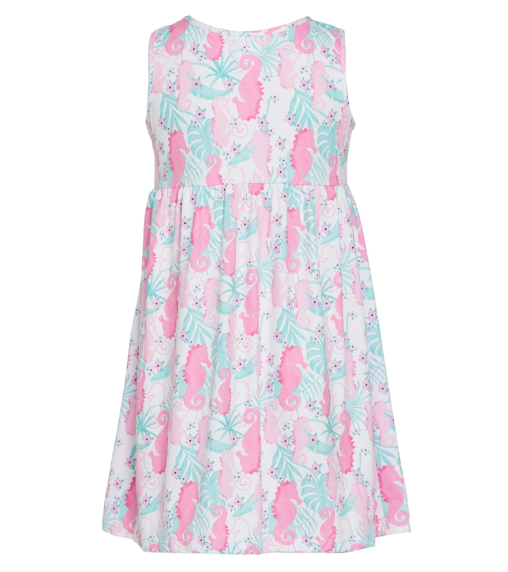 Girls' Magic Seahorse Dahlia UPF 50+ Dress (Baby, Toddler, Little Kid) 3 Girls' Magic Seahorse Dahlia UPF 50+ Dress (Baby, Toddler, Little Kid) - Image 2