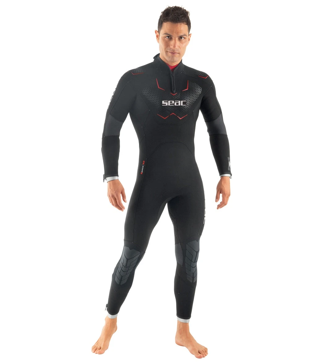 Men's 5mm Space Back Zip Fullsuit Wetsuit 3 Men's 5mm Space Back Zip Fullsuit Wetsuit