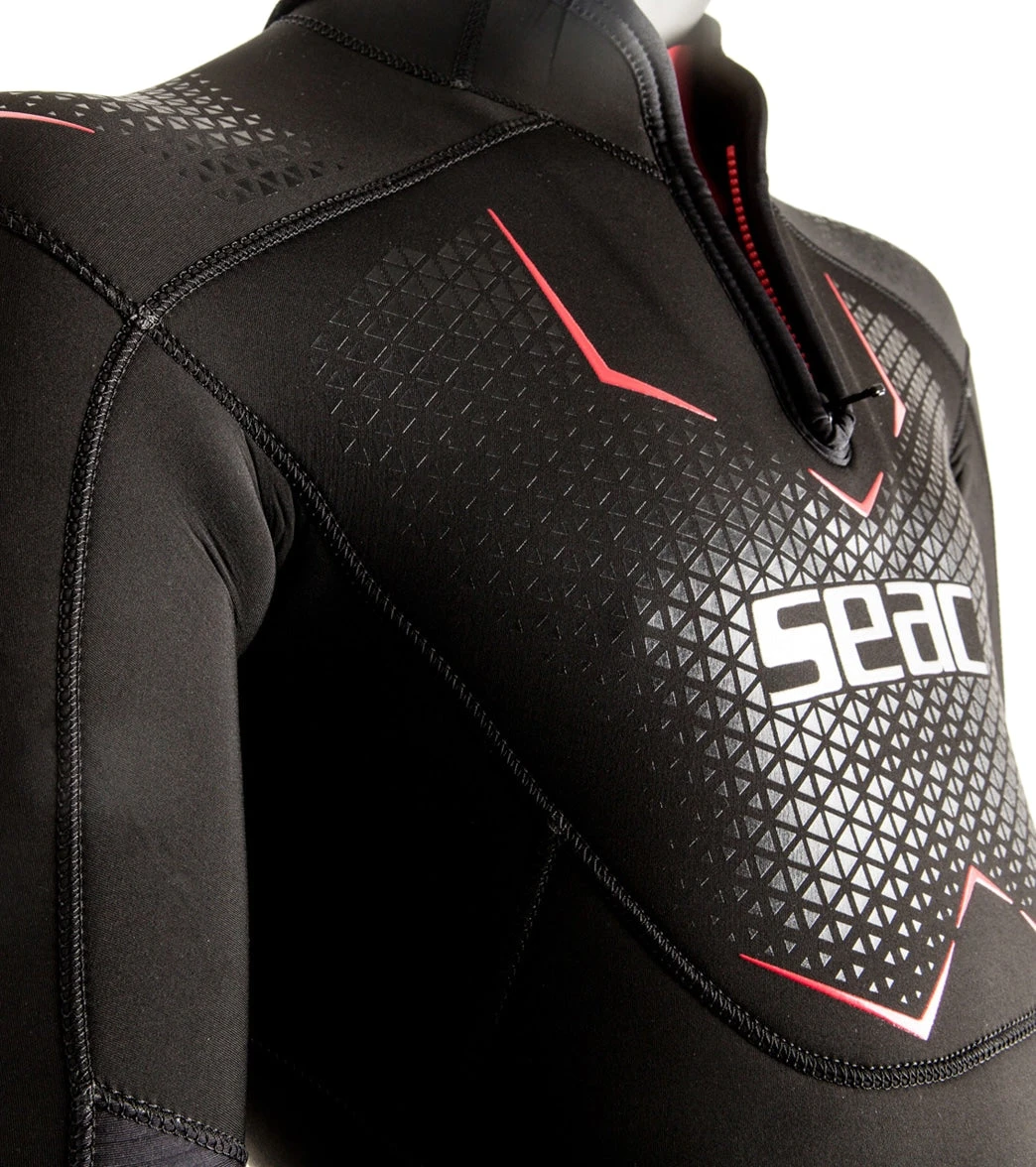 Men's 5mm Space Back Zip Fullsuit Wetsuit 5 Men's 5mm Space Back Zip Fullsuit Wetsuit - Image 3