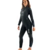 Women's 5mm Space Back Zip Fullsuit Wetsuit -Optimal Swimming Equipment 7429463703720 black 1a