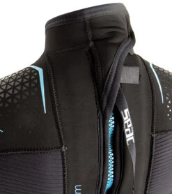 Women's 5mm Space Back Zip Fullsuit Wetsuit 12 Women's 5mm Space Back Zip Fullsuit Wetsuit -Optimal Swimming Equipment 7429463703720 black 2a