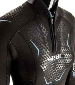 Women's 5mm Space Back Zip Fullsuit Wetsuit 15 Women's 5mm Space Back Zip Fullsuit Wetsuit -Optimal Swimming Equipment 7429463703720 black 5a