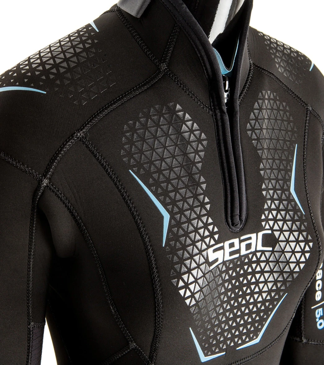 Women's 5mm Space Back Zip Fullsuit Wetsuit 7 Women's 5mm Space Back Zip Fullsuit Wetsuit - Image 5