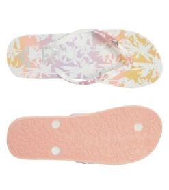 Roxy Girls' Pebbles VII Flip Flop (Little Kid, Big Kid) -Optimal Swimming Equipment 7430138003624 sunset 4a