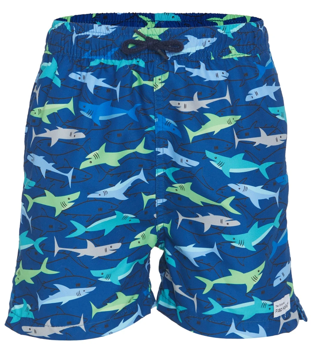 Boys' Sharky Wesley UPF 50+ Swim Trunks (Baby, Toddler, Little Kid) 3 Boys' Sharky Wesley UPF 50+ Swim Trunks (Baby, Toddler, Little Kid)
