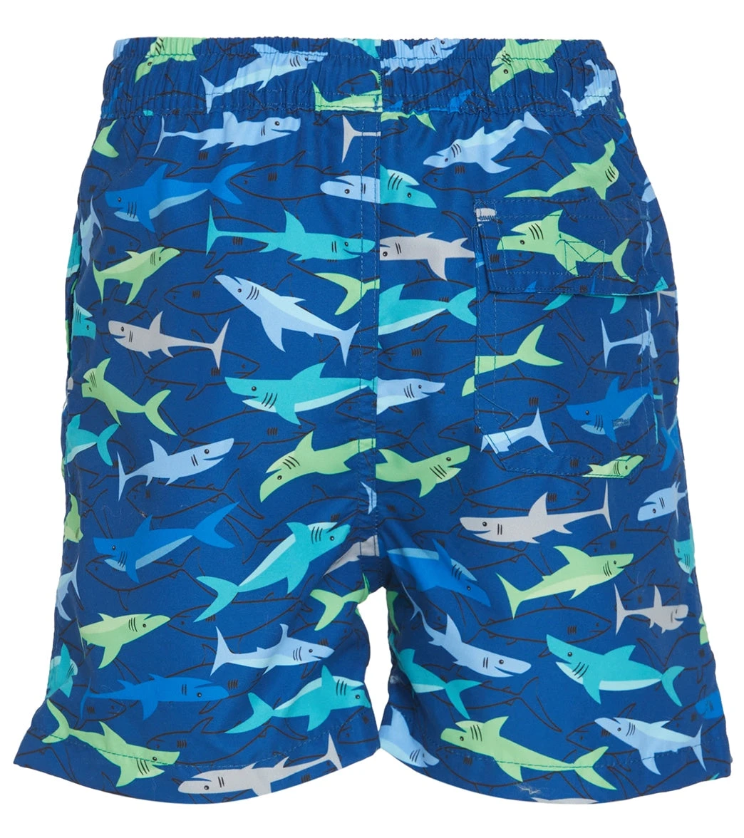 Boys' Sharky Wesley UPF 50+ Swim Trunks (Baby, Toddler, Little Kid) 4 Boys' Sharky Wesley UPF 50+ Swim Trunks (Baby, Toddler, Little Kid) - Image 2