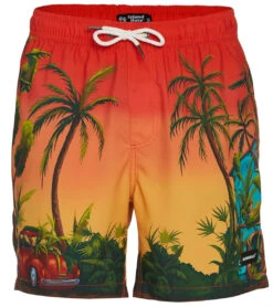Men's 17" Resorto Printed Swim Trunks