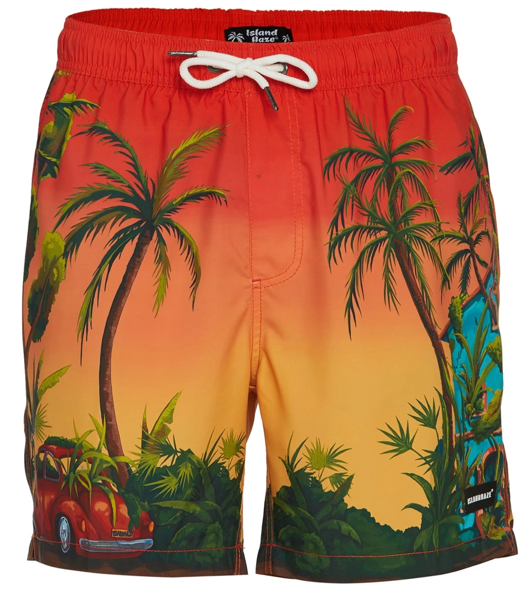Men's 17" Resorto Printed Swim Trunks 3 Men's 17" Resorto Printed Swim Trunks