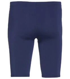 Arena Men's Solid Jammer Swimsuit -Optimal Swimming Equipment 7468266815656 navywhite 3a