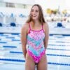 Sporti X Emma Weyant Patchwork Micro Back One Piece Swimsuit -Optimal Swimming Equipment 7474625839272 patchwork 1a