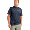 Dakine Men's Roots Crew Short Sleeve UPF 50 Surf Shirt -Optimal Swimming Equipment 7476052361384 ink 1a