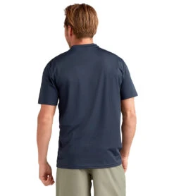 Dakine Men's Roots Crew Short Sleeve UPF 50 Surf Shirt -Optimal Swimming Equipment 7476052361384 ink 3a