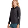 Dakine Women's Mission Hoodie Long Sleeve UPF 50 Surf Shirt -Optimal Swimming Equipment 7476060946600 black 1a