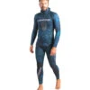 CRESSI 3.5mm Tokugawa Open Cell Hooded Two Piece Wetsuit 2 CRESSI 3.5mm Tokugawa Open Cell Hooded Two Piece Wetsuit -Optimal Swimming Equipment 7484568469672 bluecamo 1a