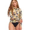 Billabong Women's Peeky Long Sleeve Jacket 1 Billabong Women's Peeky Long Sleeve Jacket -Optimal Swimming Equipment 7490768896168 junglenight 1a