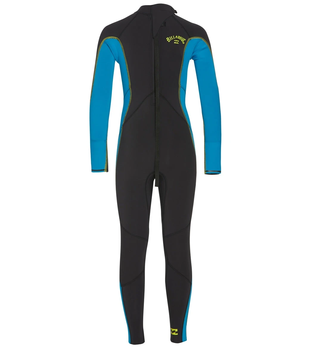Billabong Kids' 3/2mm Absolute Back Zip Fullsuit Wetsuit 4 Billabong Kids' 3/2mm Absolute Back Zip Fullsuit Wetsuit - Image 2