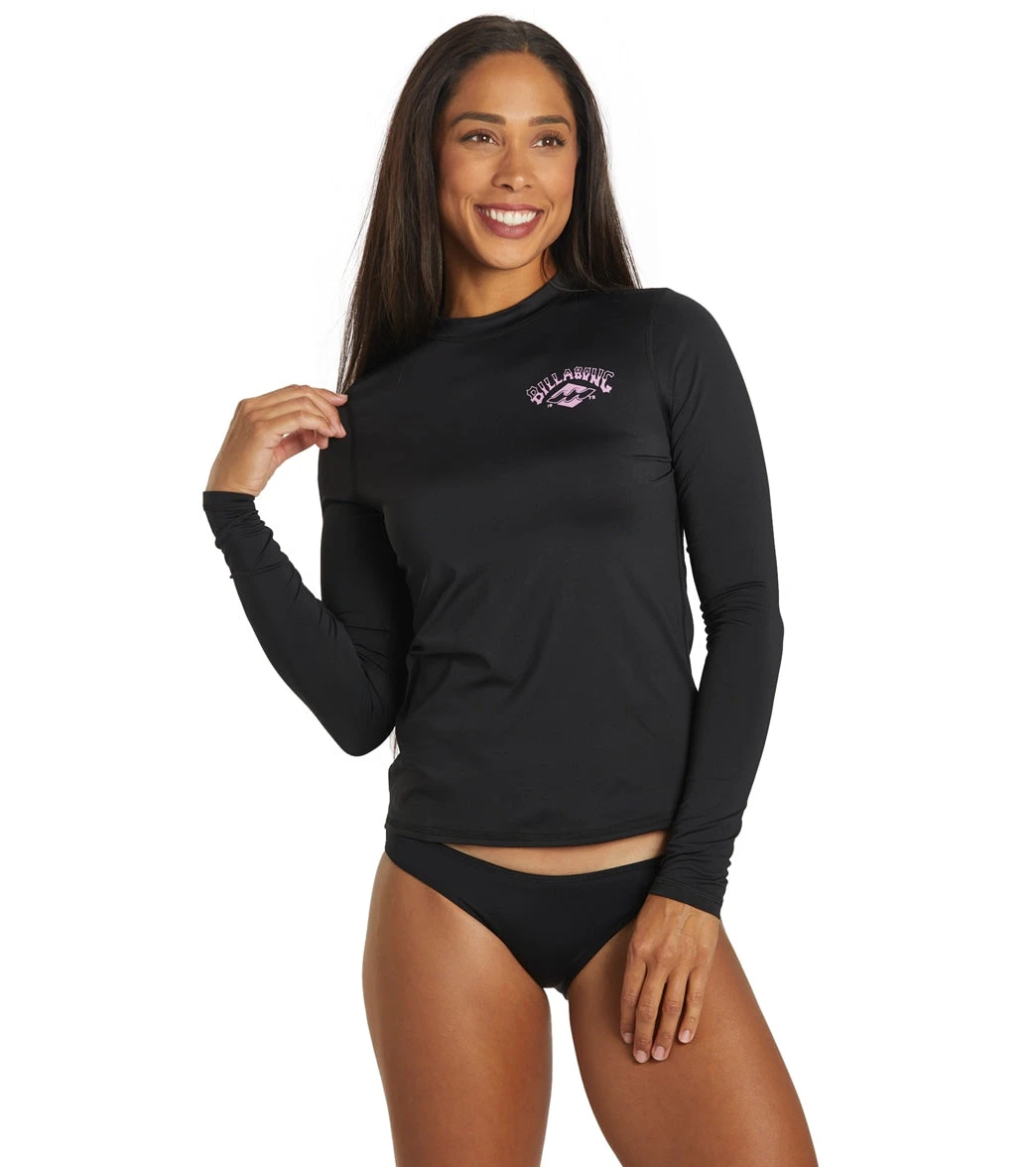 Billabong Women's Core Loose Fit Long Sleeve UPF 50 Surf Shirt 3 Billabong Women's Core Loose Fit Long Sleeve UPF 50 Surf Shirt