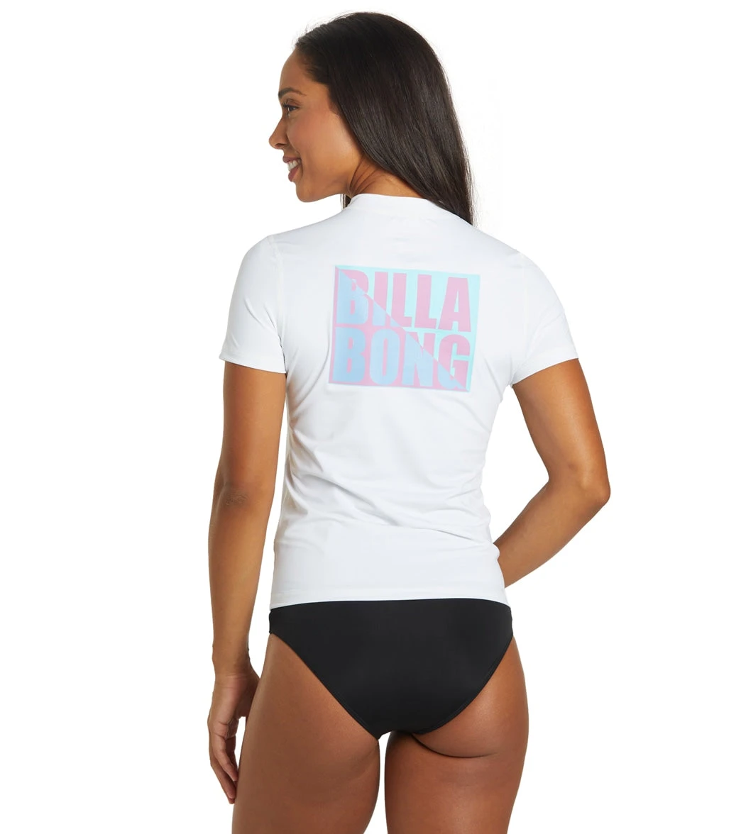Billabong Women's Core Loose Fit Short Sleeve UPF 50 Surf Shirt 5 Billabong Women's Core Loose Fit Short Sleeve UPF 50 Surf Shirt - Image 3