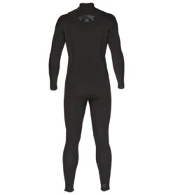 Billabong Men's 4/3mm Absolute GBS Chest Zip Fullsuit Wetsuit -Optimal Swimming Equipment 7490840133800 black 3a