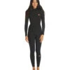 Billabong Women's 4/3mm Synergy Back Zip Fullsuit Wetsuit -Optimal Swimming Equipment 7492489347240 wildblack 1a