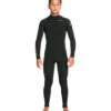 Quiksilver Youth 3/2mm Everyday Sessions B Back Zip Fullsuit Wetsuit -Optimal Swimming Equipment 7499287724200 black 1a