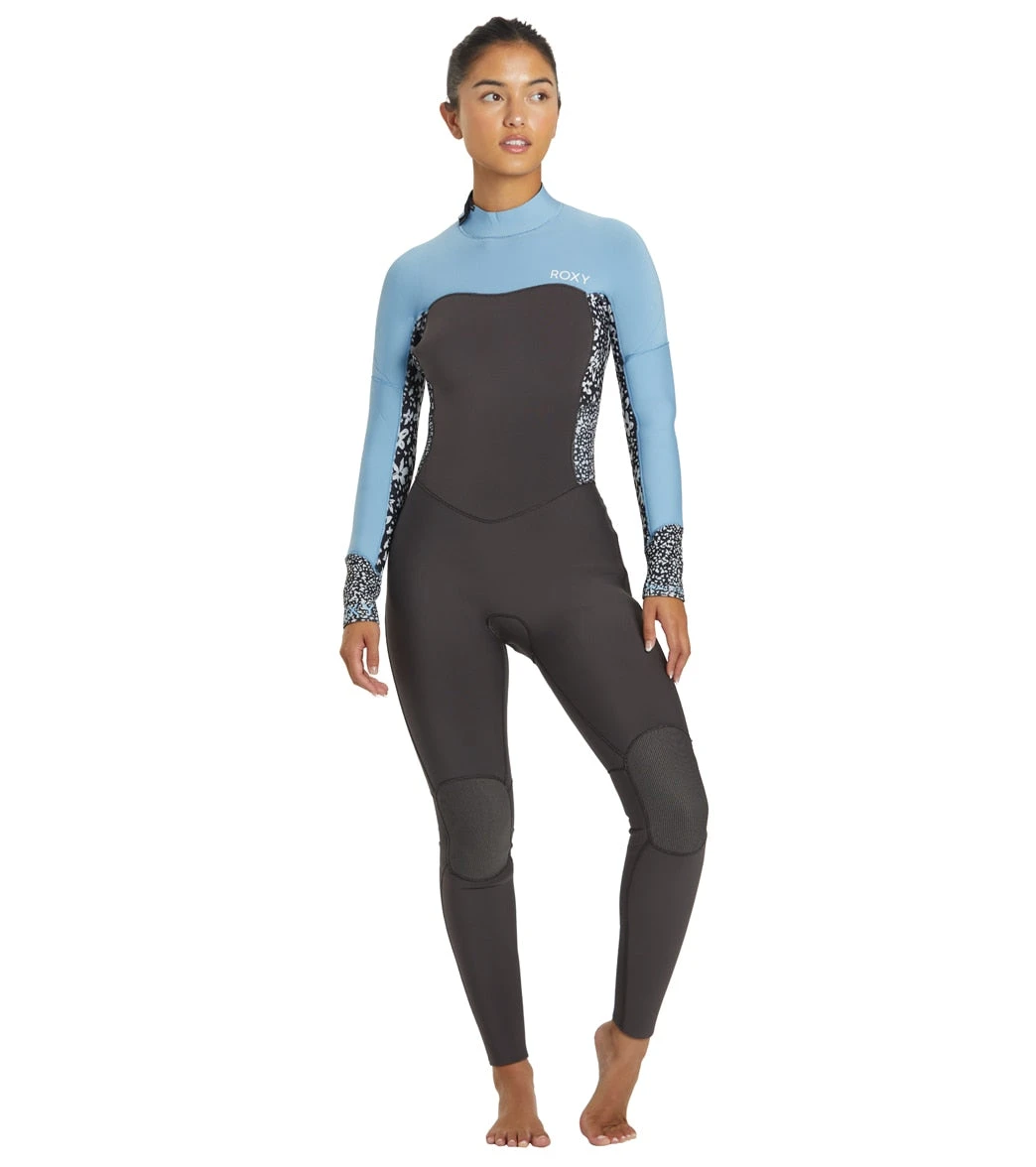 Roxy Women's 4/3mm Swell Series Back Zip Fullsuit Wetsuit 3 Roxy Women's 4/3mm Swell Series Back Zip Fullsuit Wetsuit