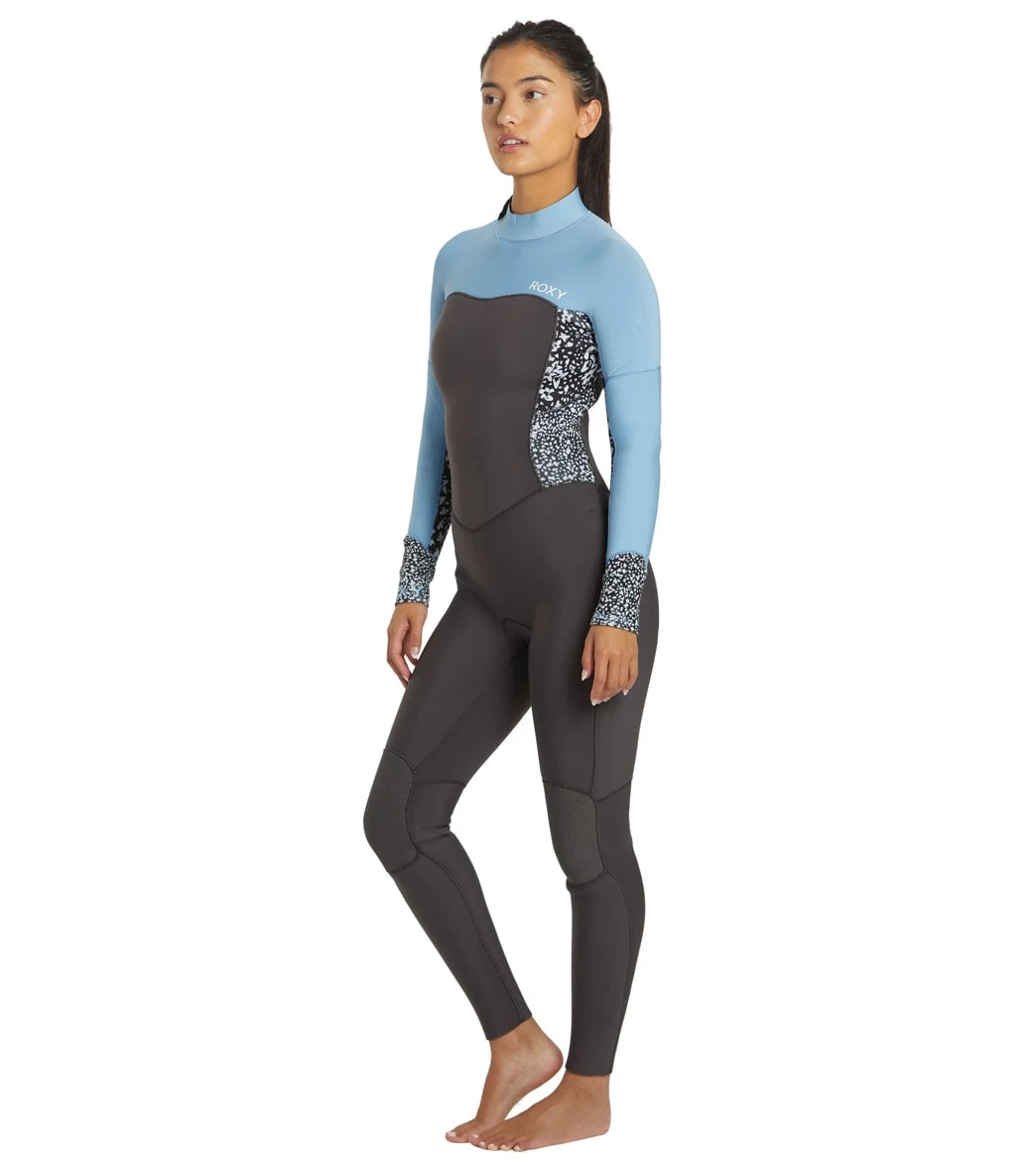 Roxy Women's 4/3mm Swell Series Back Zip Fullsuit Wetsuit 6 Roxy Women's 4/3mm Swell Series Back Zip Fullsuit Wetsuit - Image 4